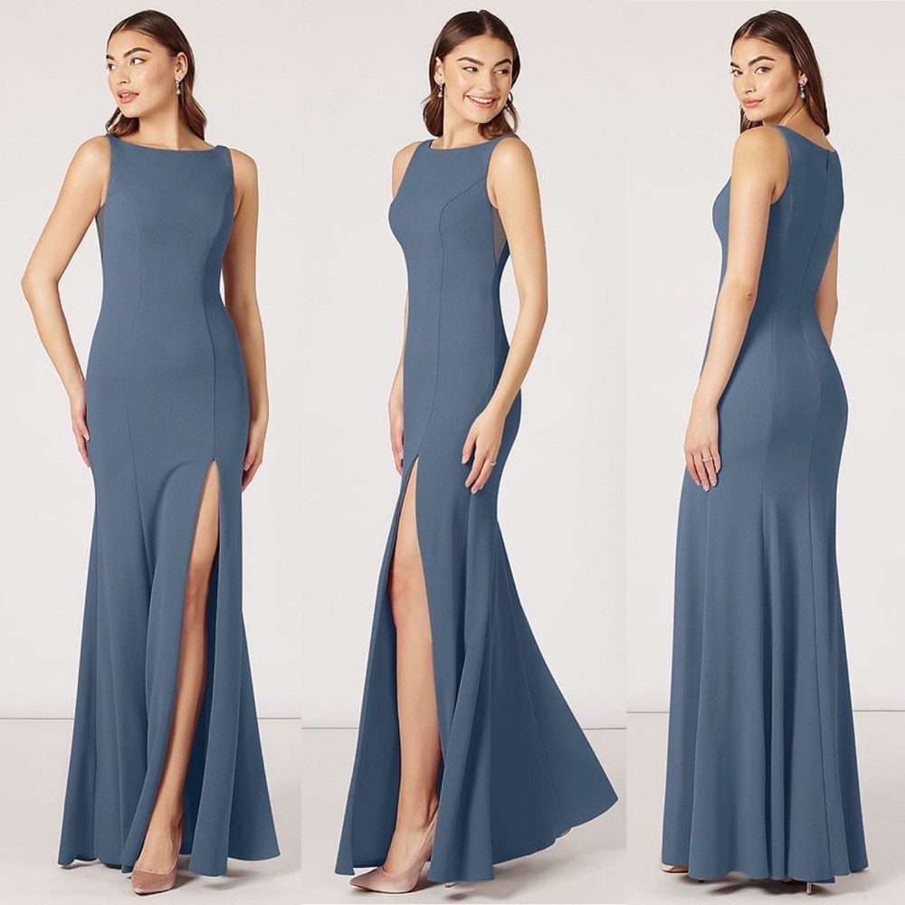 Azazie Rogue Gown in Twilight Size 8